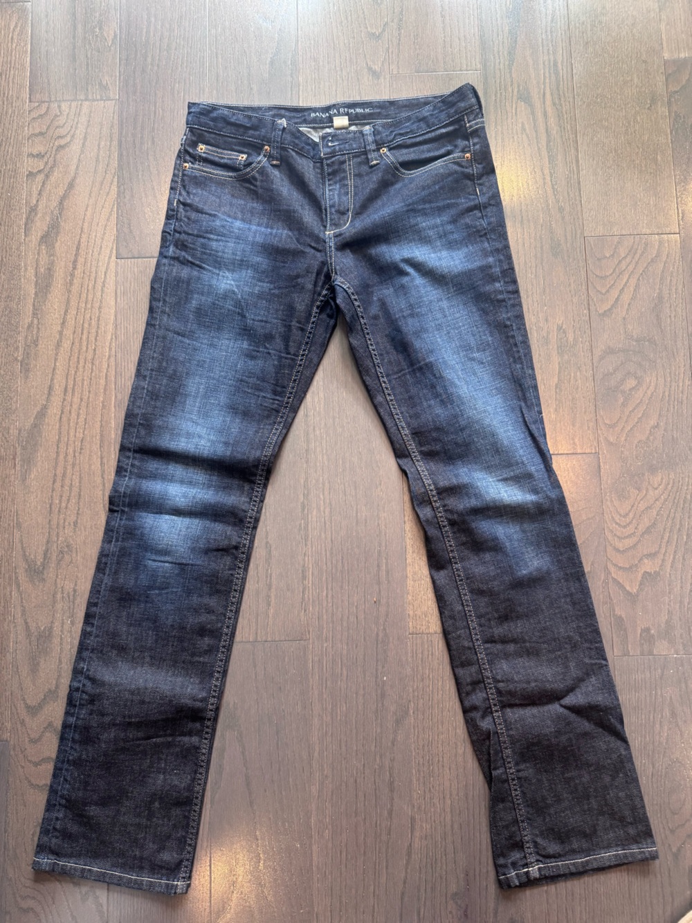 Women’s Dark Wash Slim Jeans - Classic Black Denim from Summer 2010